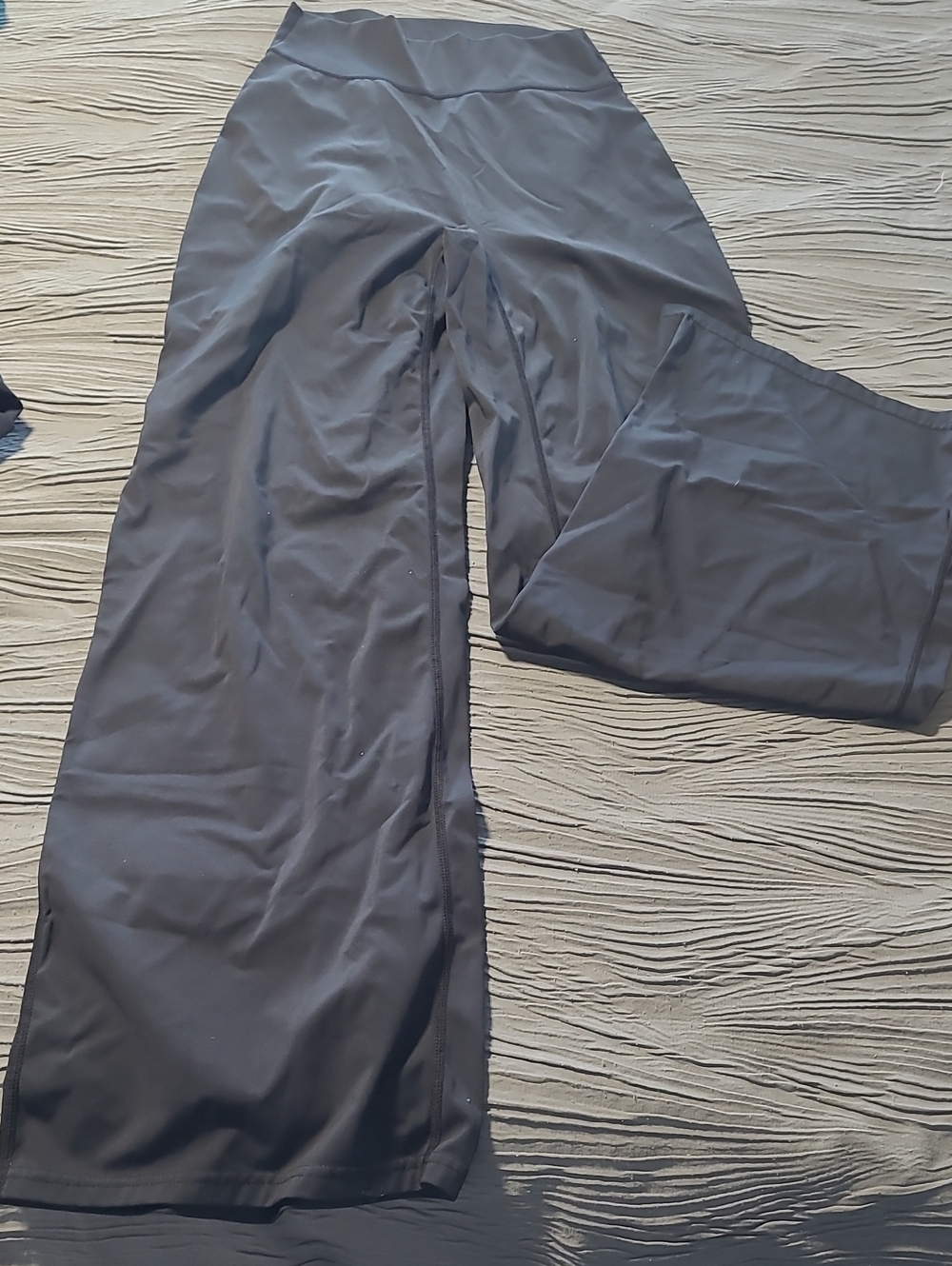 Sleek Black Wide-Leg Women's Pants